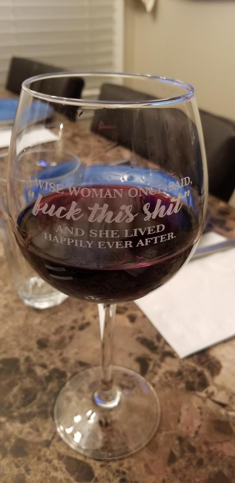 Funny Wine Glass - 