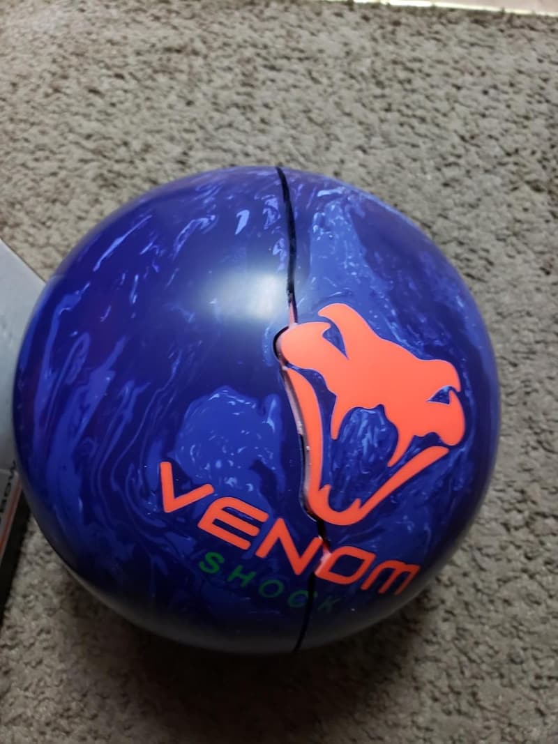 Venom Shock Bowling Ball - High-Performance Core Design