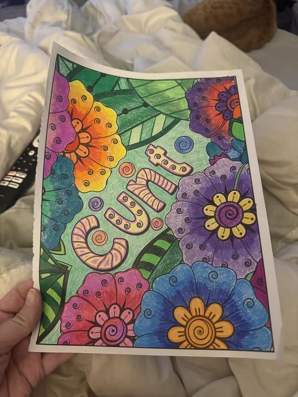 Swear Words Coloring Book for Stress Relief and Relaxation