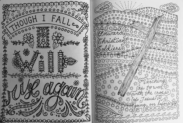 Hymnspirations Adult Coloring Book for Joyful Praise