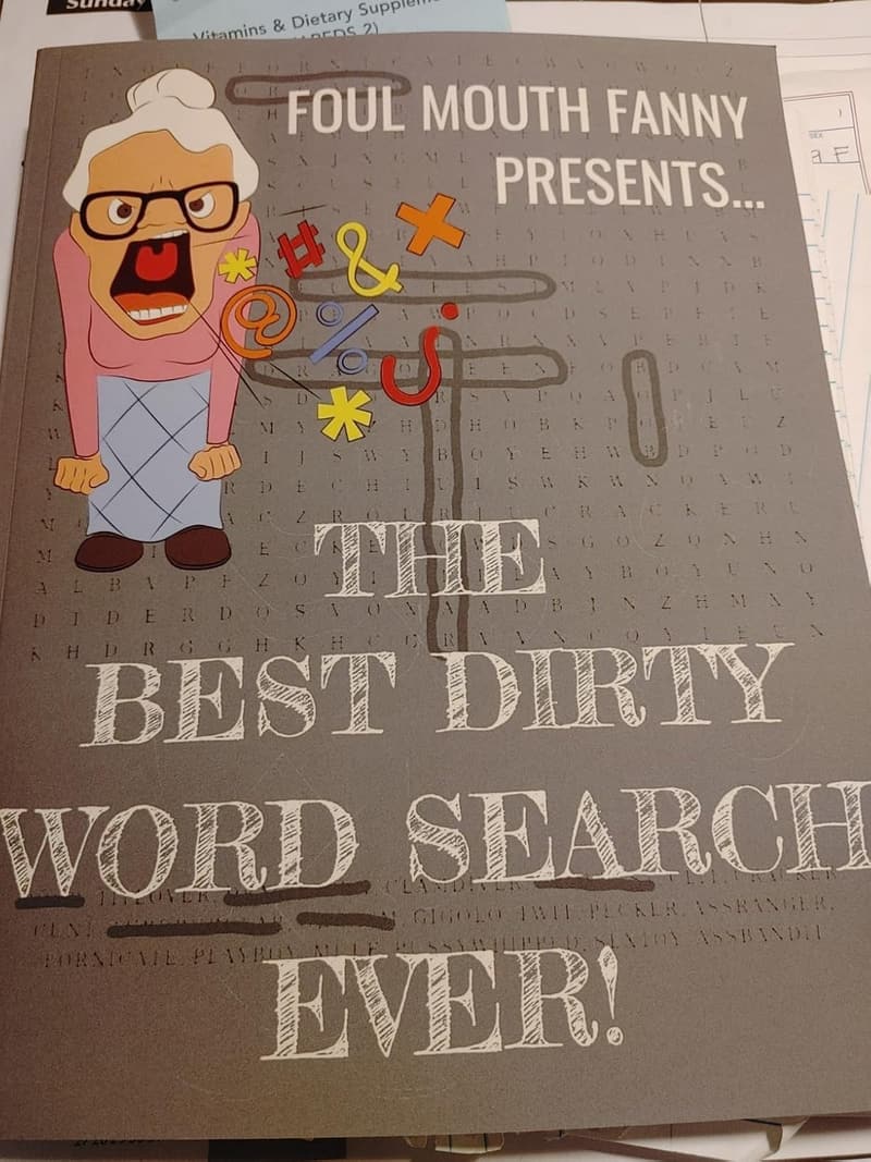 Adult Cussword Puzzle Book: Hilarious Dirty Word Search