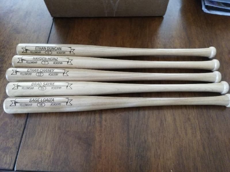 Personalized Engraved Mini Baseball Bat