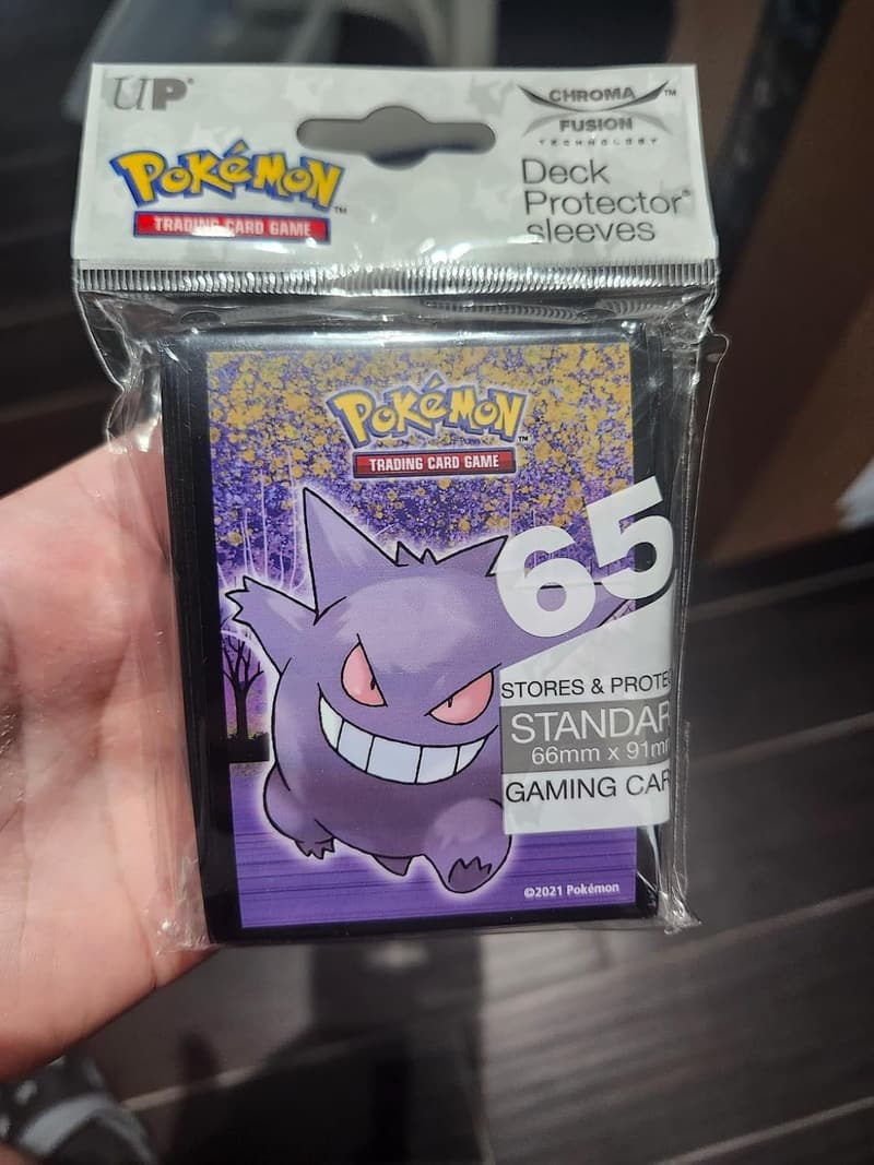 Gengar Pokémon Card Sleeves for Trading and Collectible Cards (65 ct.)