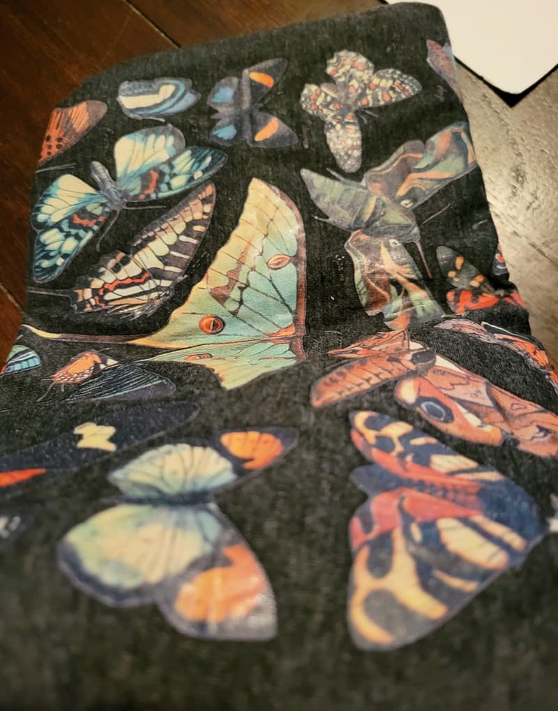 Vintage Butterfly & Moth Graphic Tee for Women
