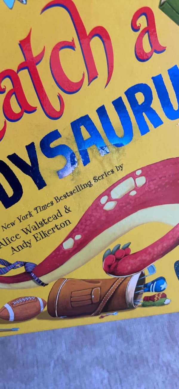 Daddysaurus Catching Game for Family Fun