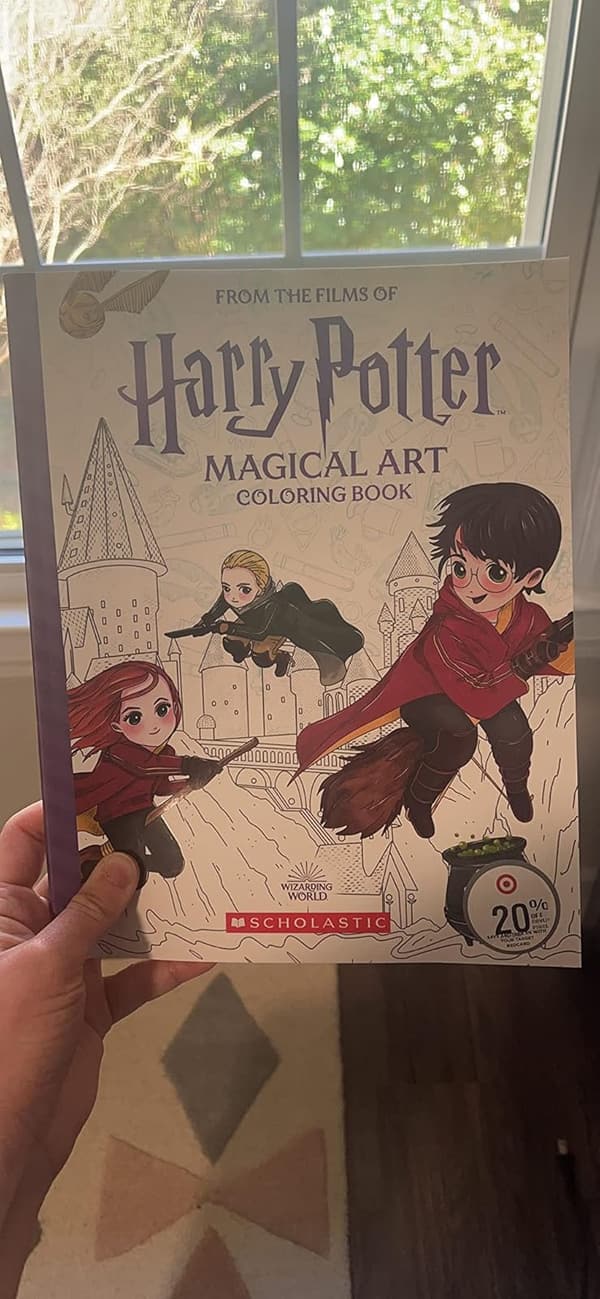 Harry Potter Magical Art Coloring Book