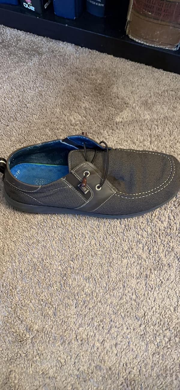 Men's Canvas Slip-On Loafer with Moc Toe Design