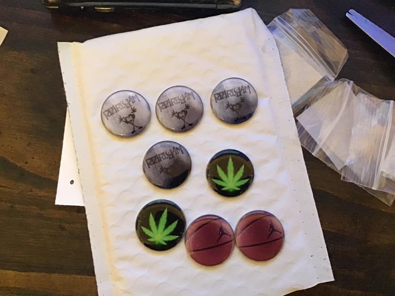 Custom Set of 3 Golf Ball Markers with Hat Clip