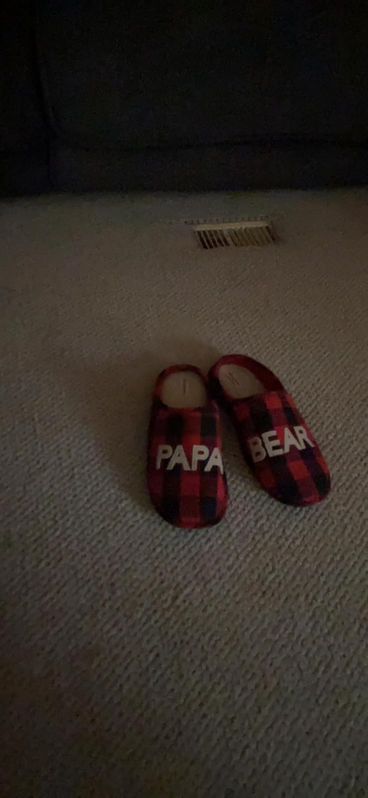 Papa Bear Slippers for Men