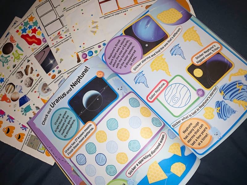 Super Space Sticker Activity Book for Kids - 1,000+ Stickers!