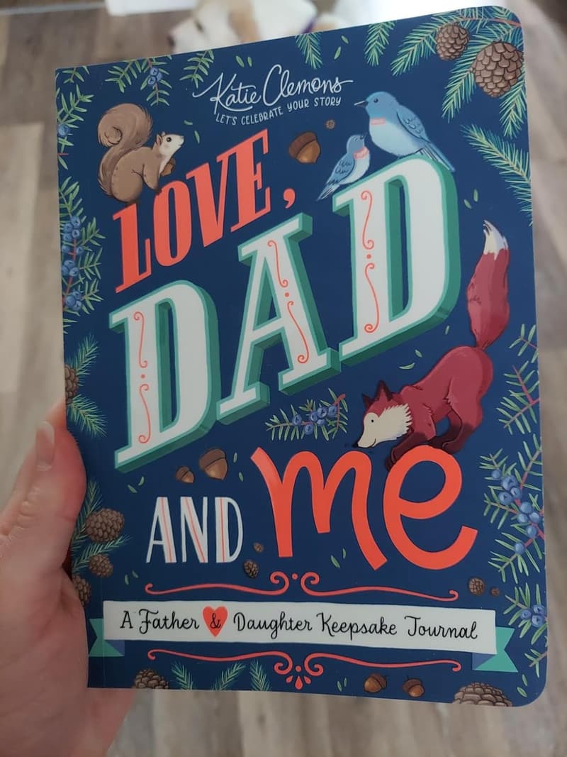 Father's Day Guided Journal for Dad and Daughter Connection