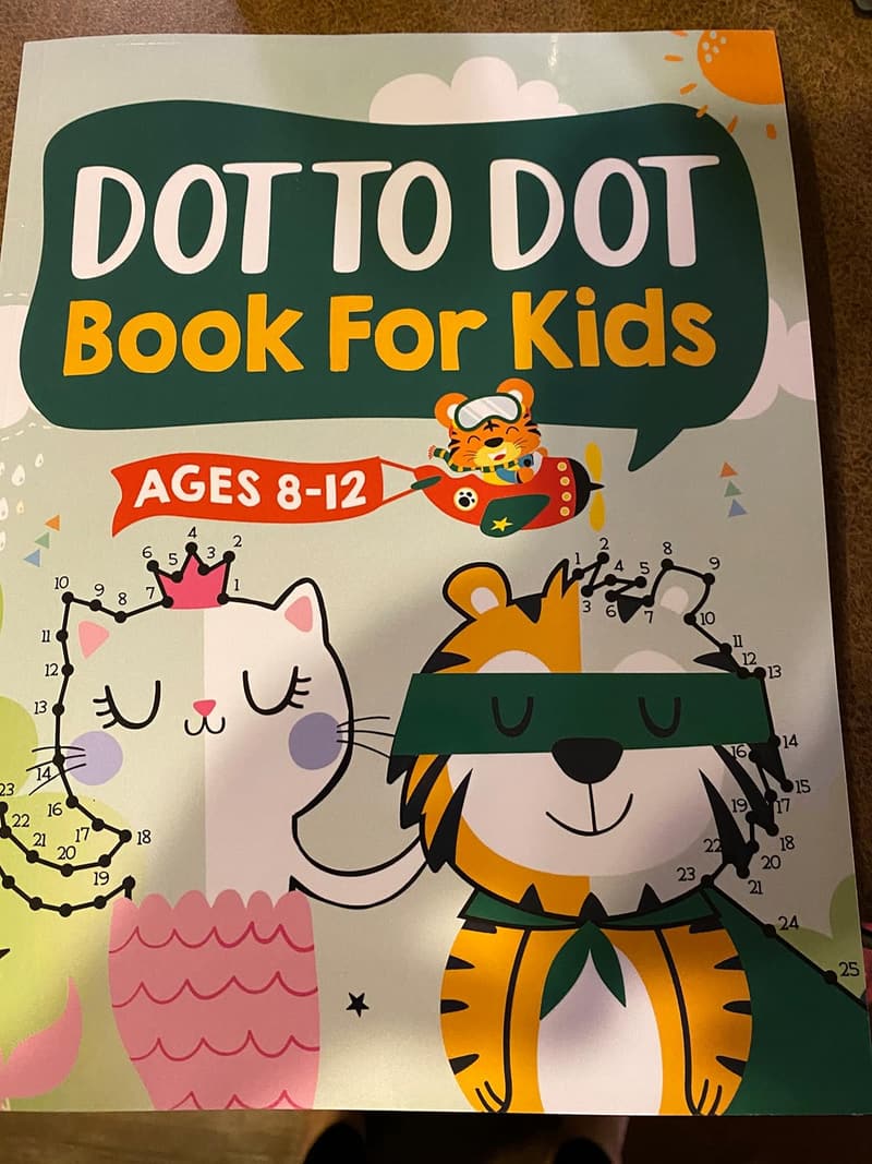 Kids Dot to Dot Activity Book: 100 Fun Puzzles for Ages 8-12