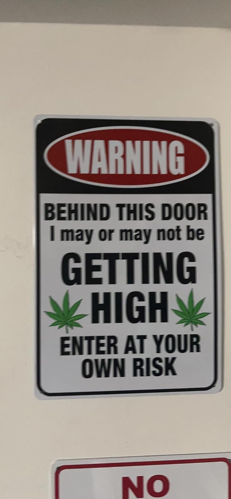 Funny Metal Sign - 