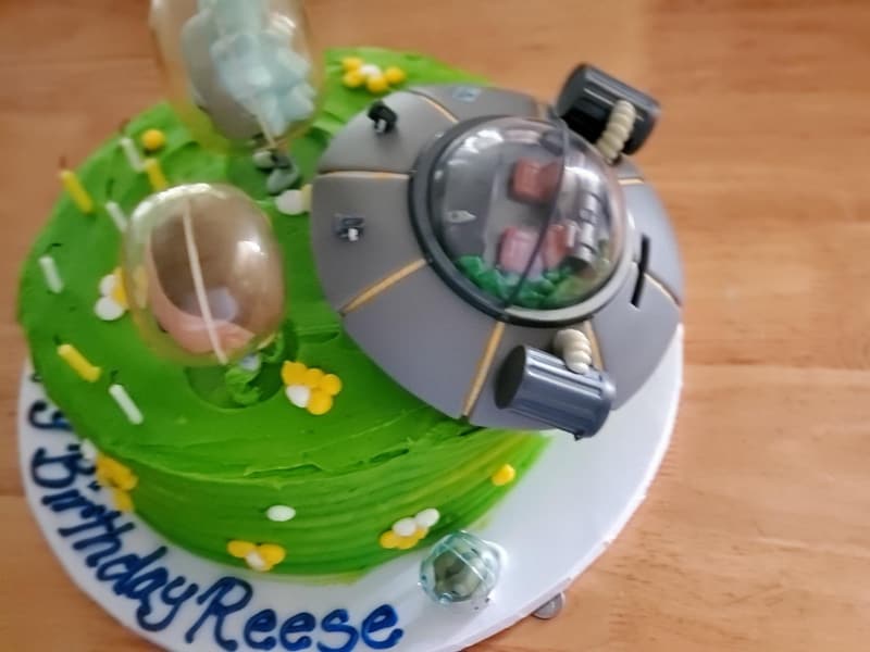 Rick and Morty Funko Pop! - Space Suit Rick with Snake