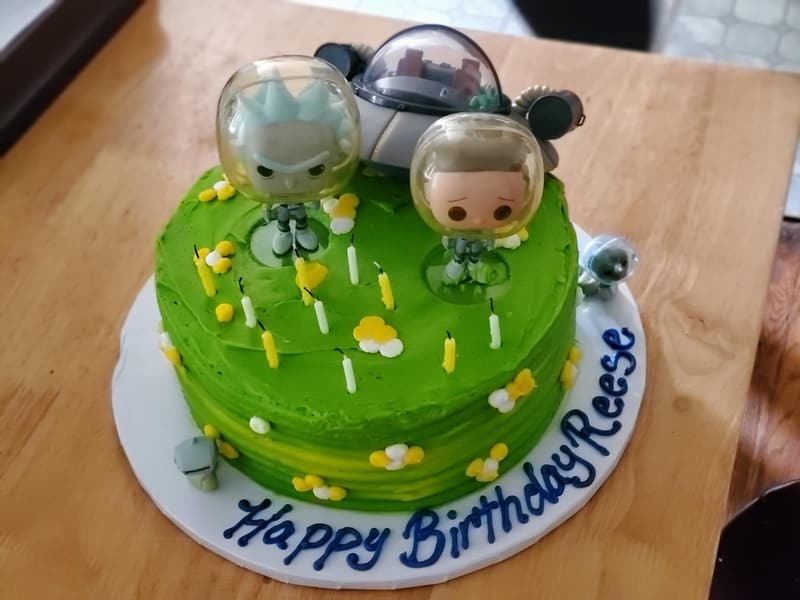 Rick and Morty Funko Pop! - Space Suit Rick with Snake