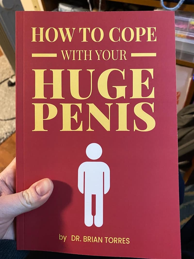 Funny Novelty Notebook for Men: Gag Gift for Him