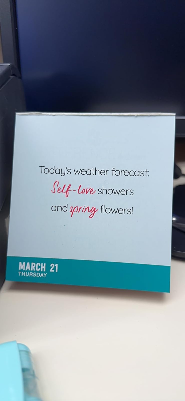 2024 Daily Motivational Desk Calendar for Positive Inspiration