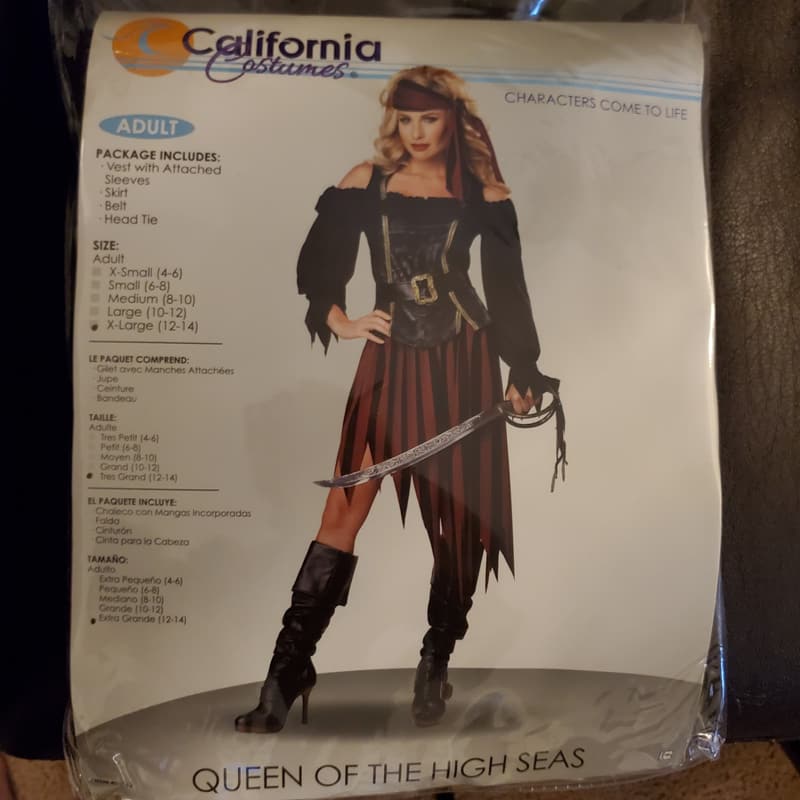 High Seas Queen Costume