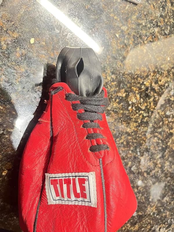 Red Classic Speed Bag - 5