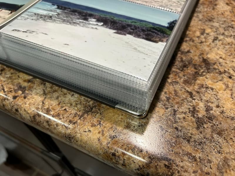 Navy Blue Photo Album with 504 Pockets for 4