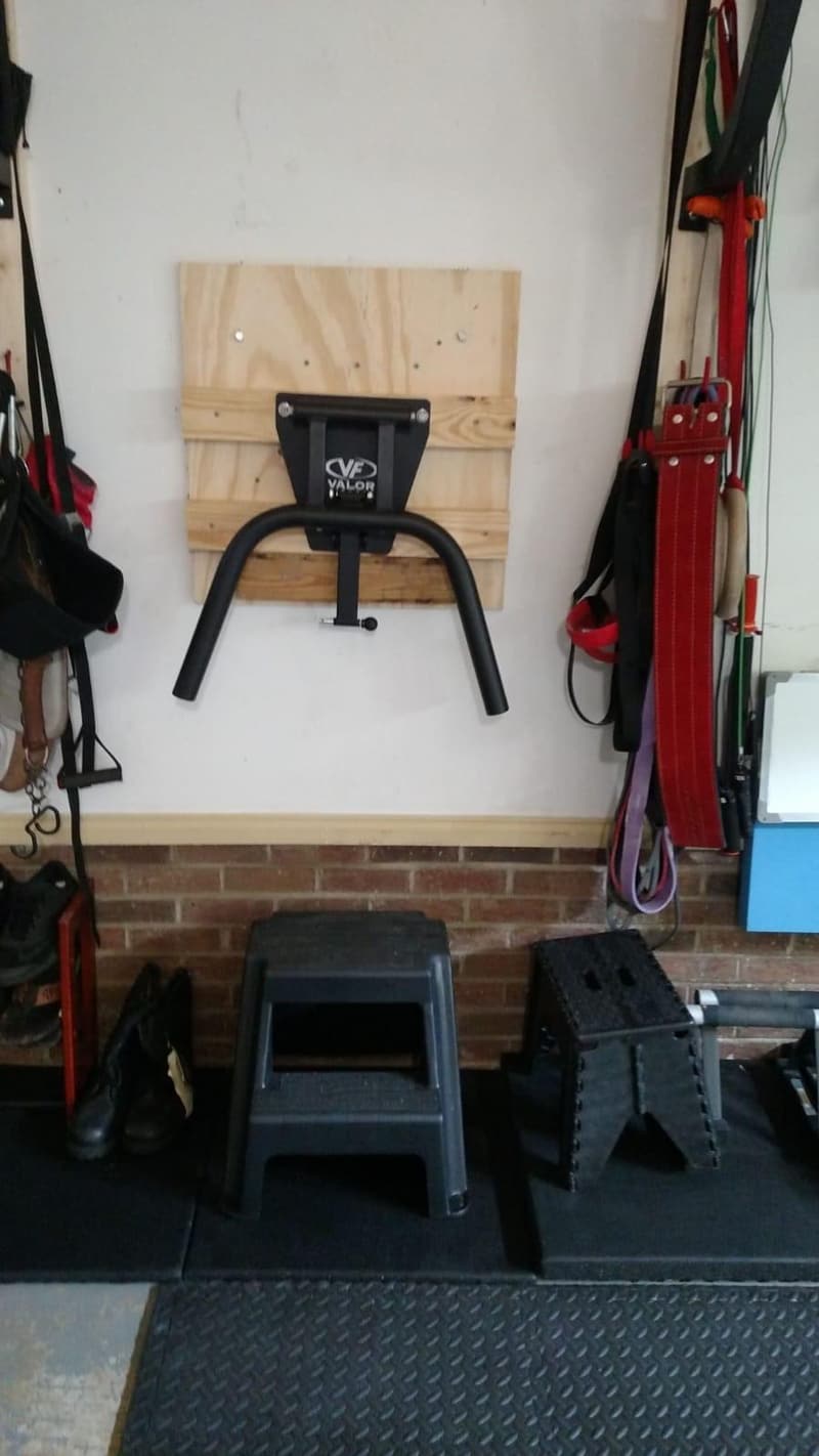 Foldable Wall-Mounted Dip Station - 350 lb Capacity Home Gym