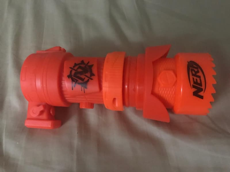 Zombie-Themed Nerf Zoom & Doom Blaster