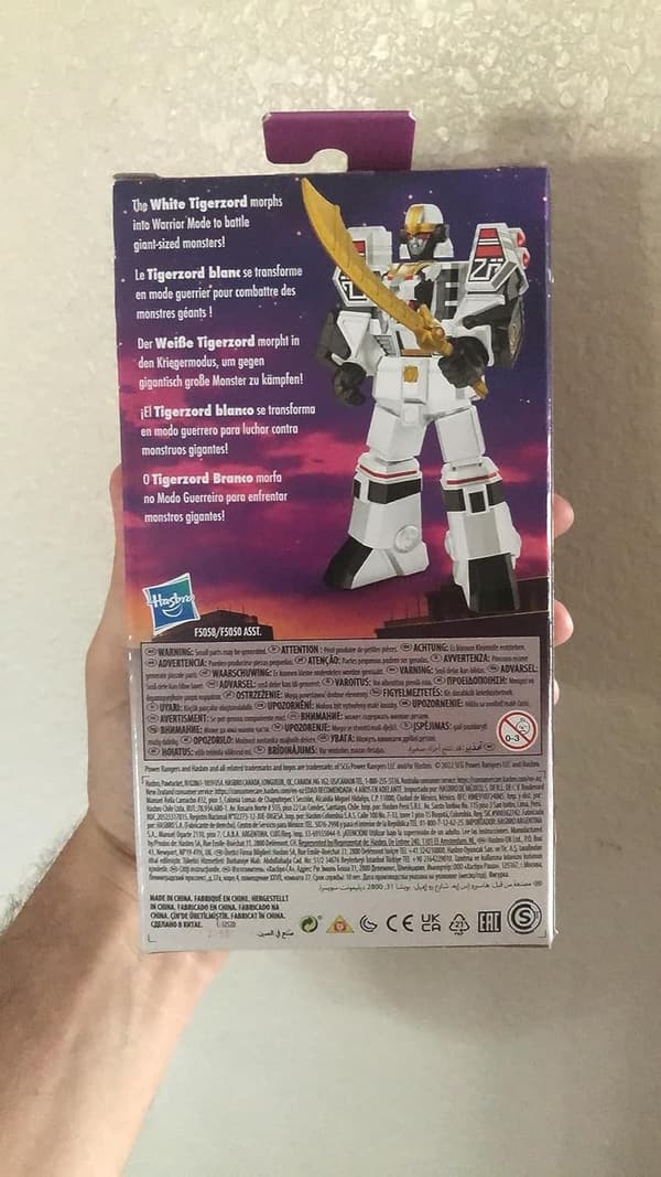 Mighty Morphin Power Rangers 7-inch Classic Megazord Figure Set