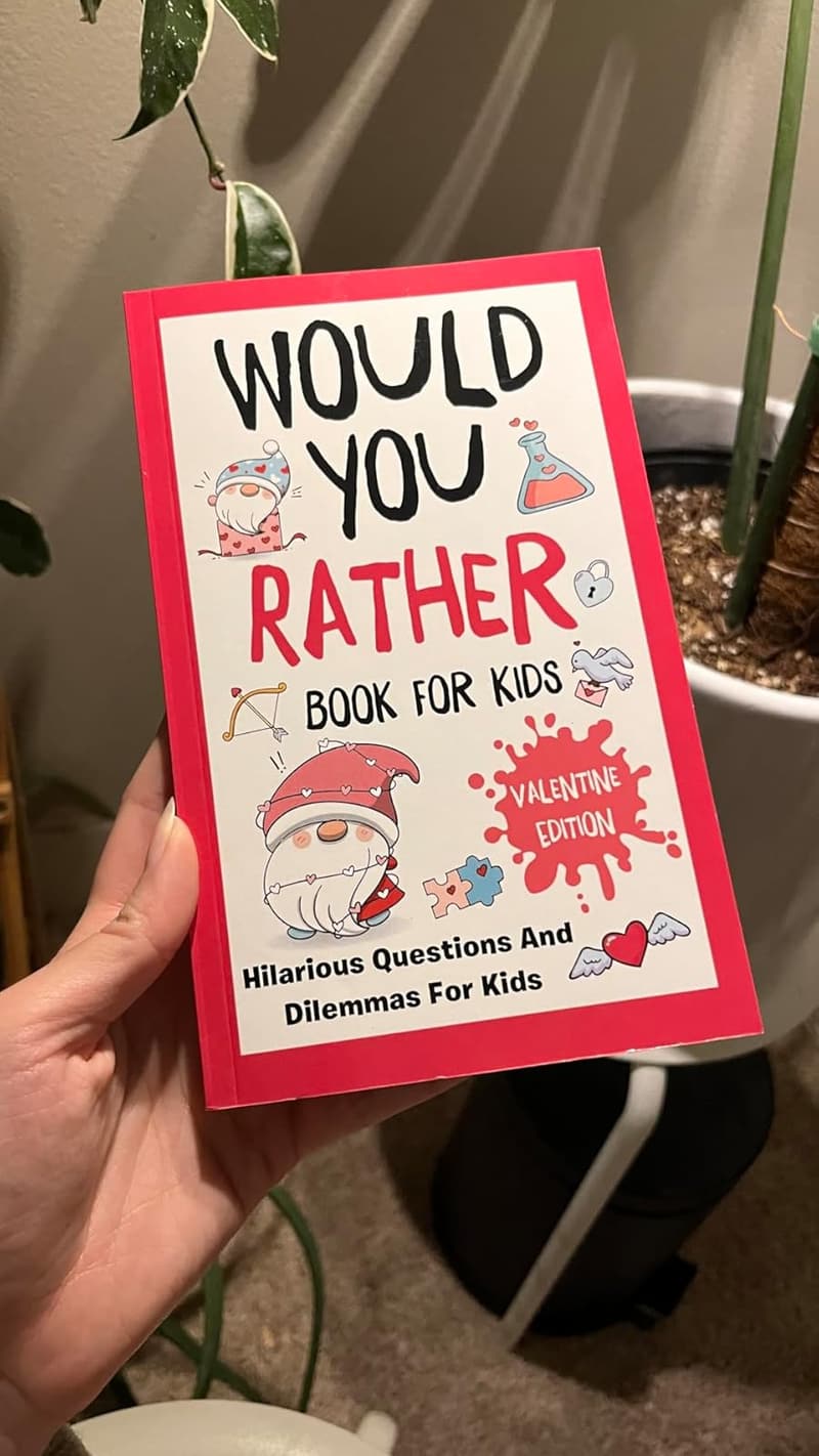 Valentine's Day Kids' Game: Would You Rather? - Fun Questions