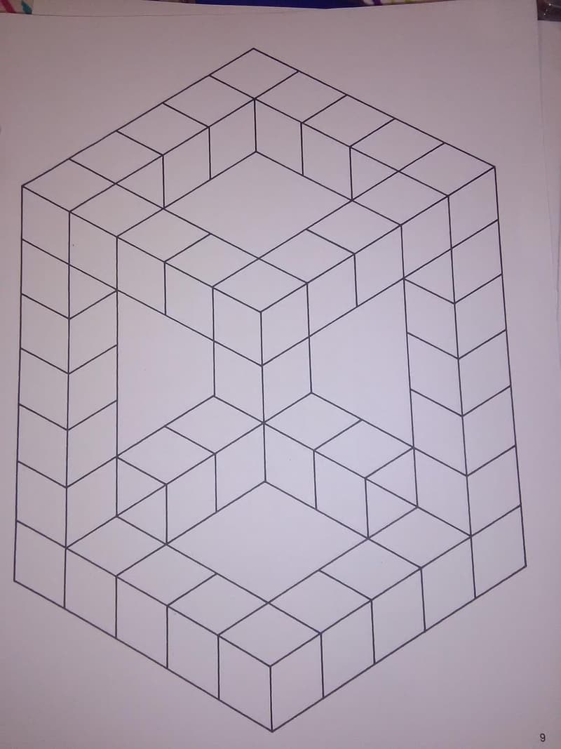 Visual Illusions Coloring Book for Adults