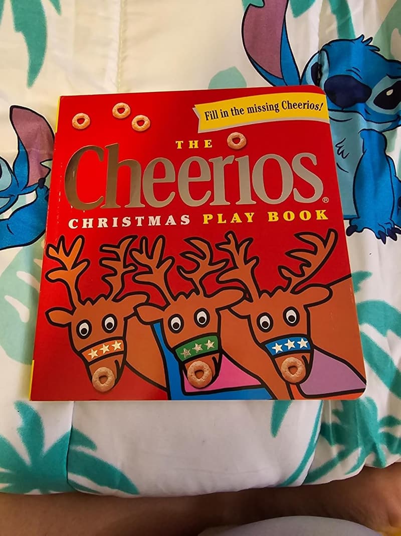 Christmas Cheerios Play Book for Kids