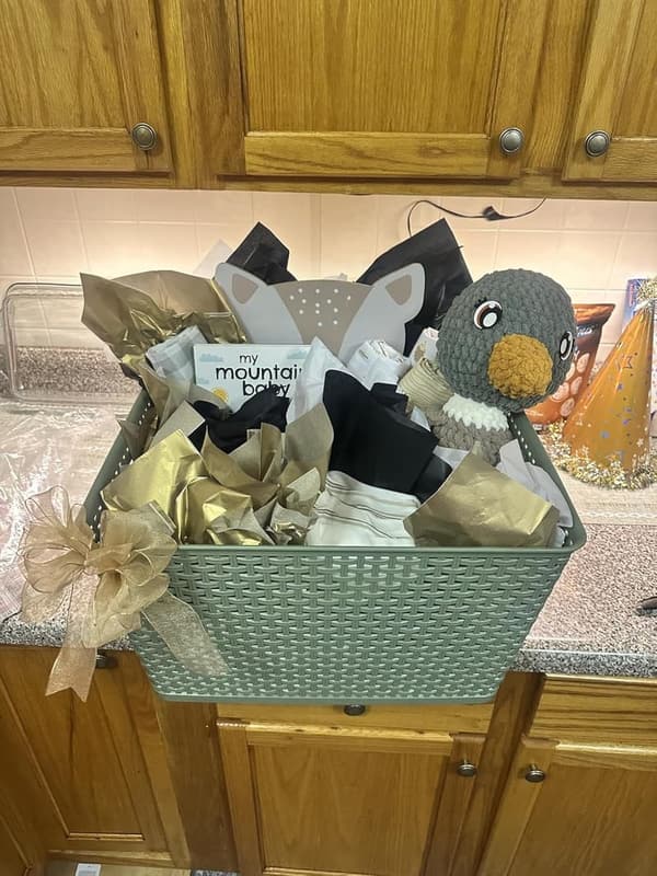 Woodland Animals I Love You Book for Baby Showers