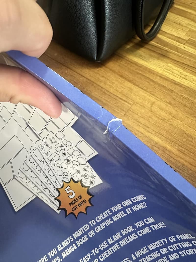 Kids' Blank Comic Book: 94 Pages for Creating Manga & Comics