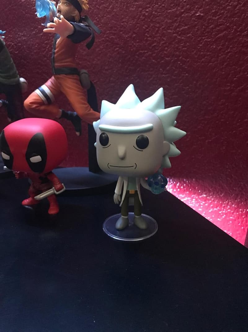 Rick and Morty Funko Pop! - Rick with Crystal Skull