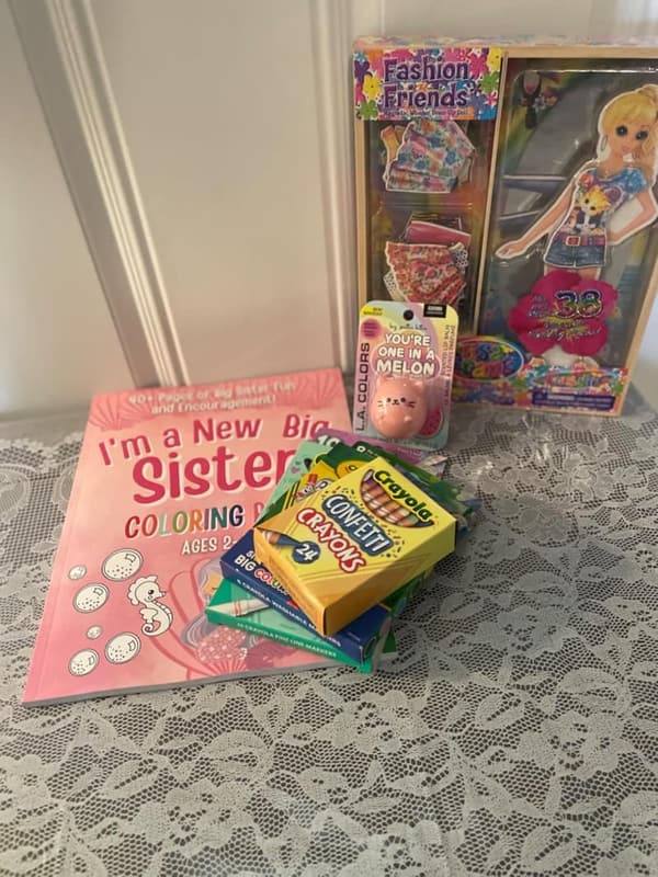 New Big Sister Coloring Book: 40+ Pages of Fun and Encouragement