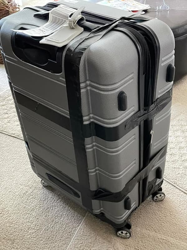 Expandable Hardside Luggage Set with Spinner Wheels - Champagne, 3 Pieces