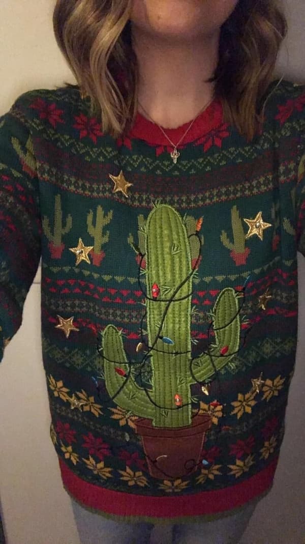 Light-Up Men's Ugly Christmas Sweater