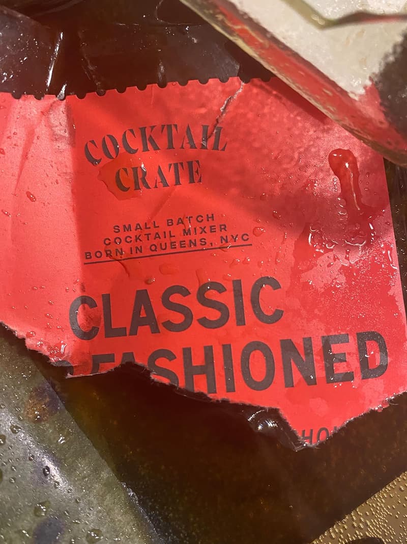 Old Fashioned Cocktail Mix