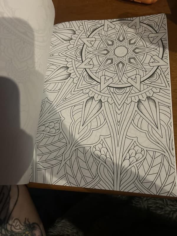 Stress Relief Mandala Coloring Book for Adults