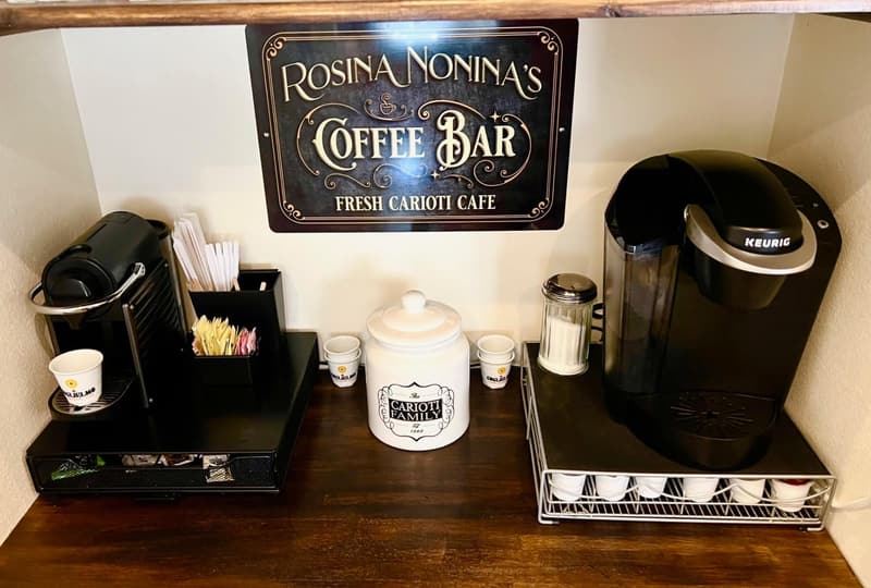 Personalized Vintage Coffee Bar Sign (12 x 18)