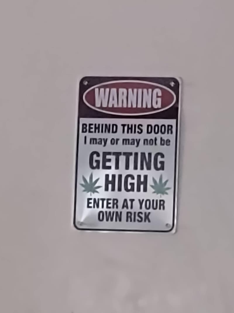 Funny Metal Sign - 