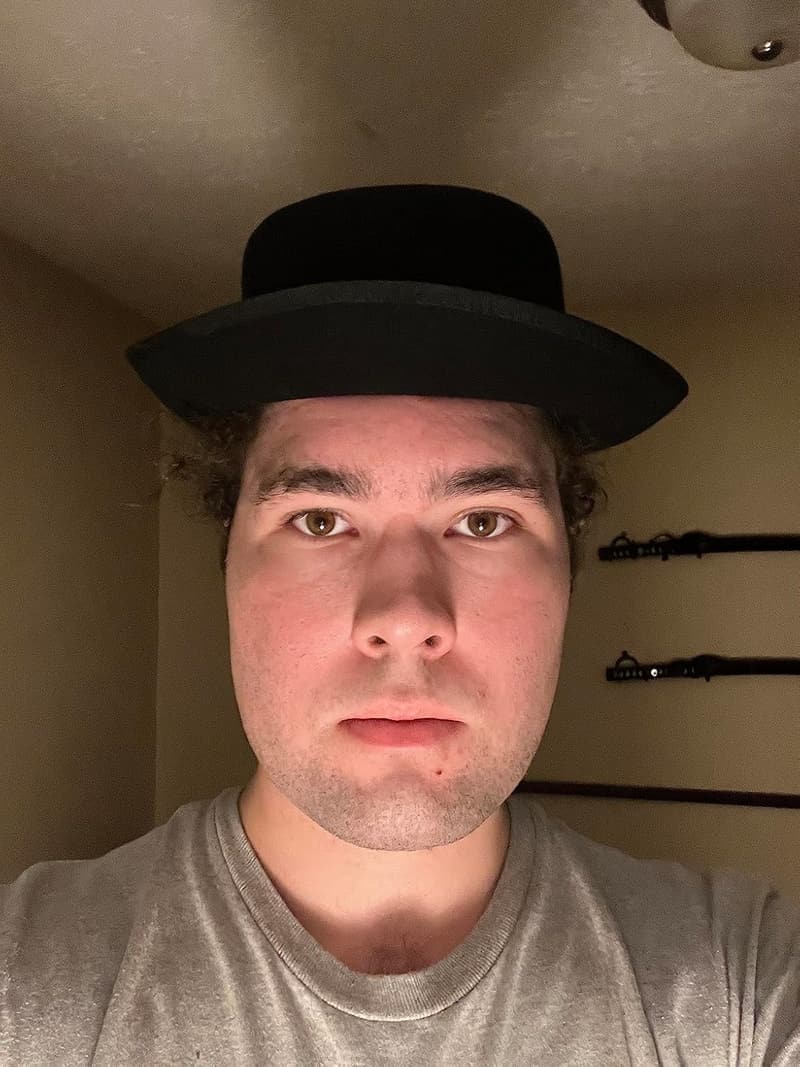 Men's Wool Felt Porkpie Hat