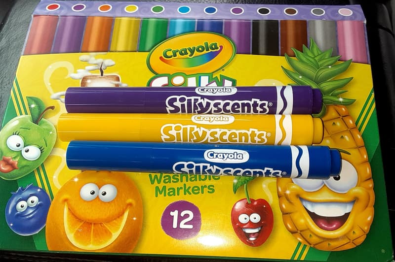 Scented Washable Markers Set for Kids - 12 Count