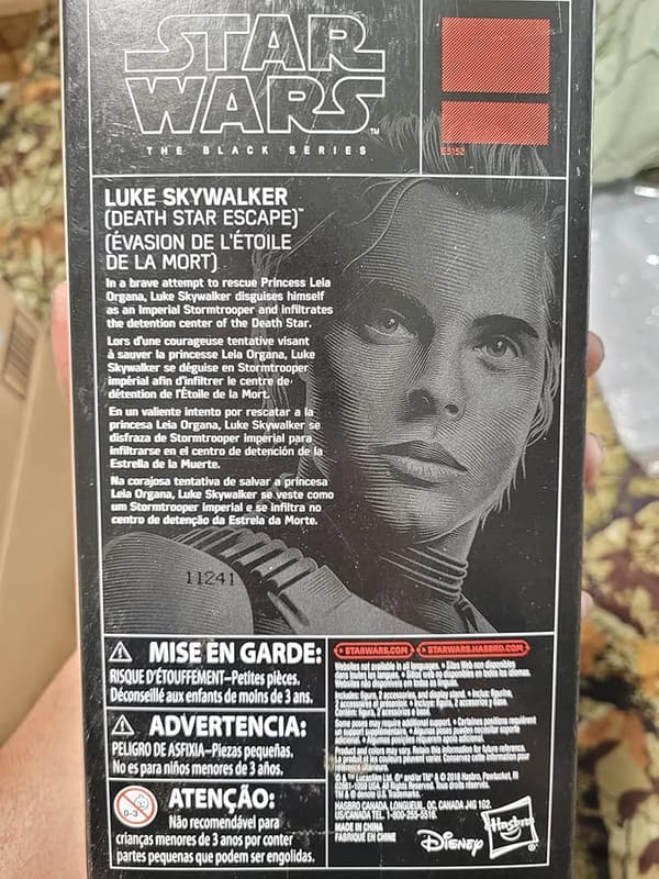 Star Wars Luke Skywalker Action Figure - Death Star Escape, 6