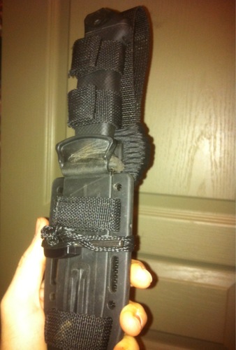 Tactical Survival Knife with 4.84