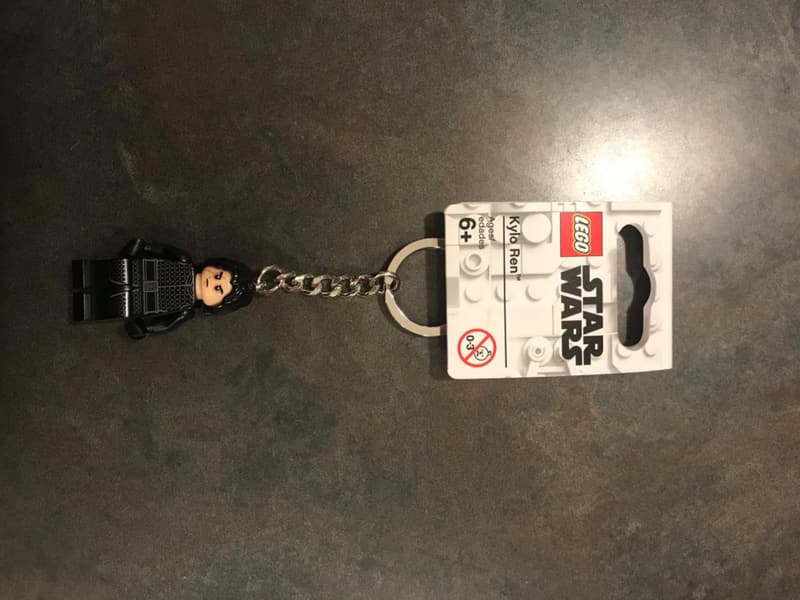Kylo Ren LEGO Keychain - Star Wars Collectible