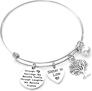 Sister-in-Law Bangle Bracelet - Family Through Marriage
